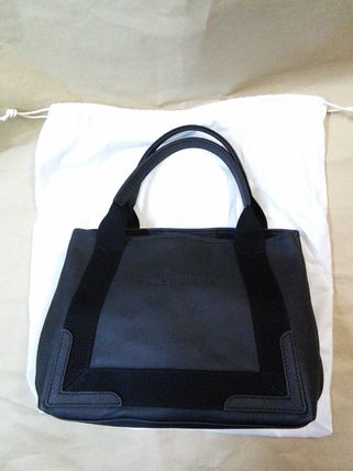 バレンシアガ トートバッグ コピー 最新作☆ネイビートートSレザー Balenciaga 完売前に♪