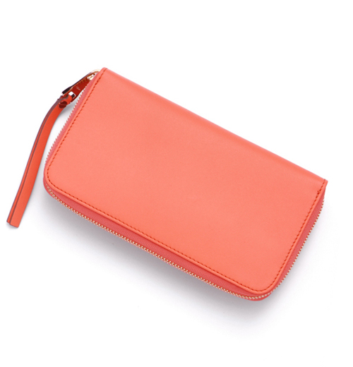 CHLOE(クロエスーパーコピー) リボンモチーフ ラウンドファスナー長財布