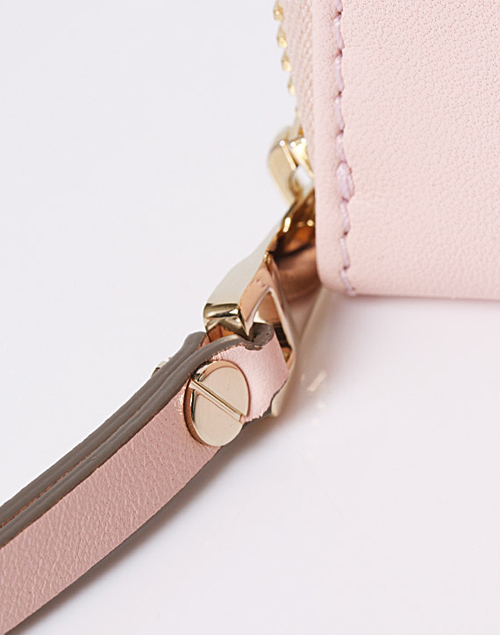 2015SS CHLOE クロエスーパーコピー新作 ∞∞Chloe∞∞ Leather Bowラウンドジップ長財布☆