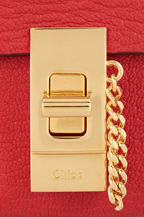 2015-16AW ∞∞CHLOE クロエスーパーコピー∞∞ DREWラウンドジップ長財布☆レッド