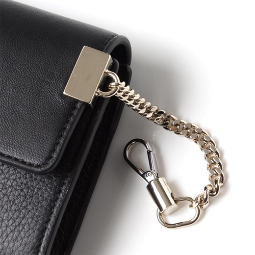 ∞∞CHLOE クロエスーパーコピー ∞∞ FAYE フラップ長財布☆ブラック 3P0794-H4R 001