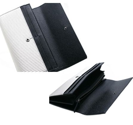 早い者勝ち ☆BVLGARI☆ブルガリ N級品 MilleRighe 二つ折り長財布♪