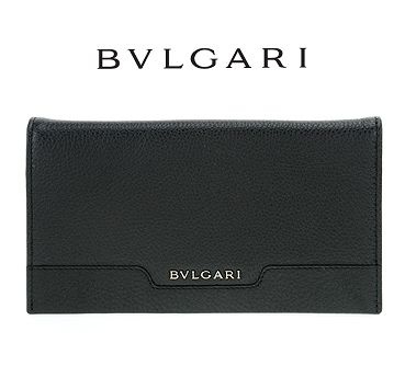 使い勝手良し　☆BVLGARI☆ブルガリ N級品 URBAN　二つ折り長財布♪ 