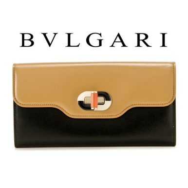 ☆BVLGARI☆ブルガリ N級品 Isabella Rossellini 二つ折り長財布♪