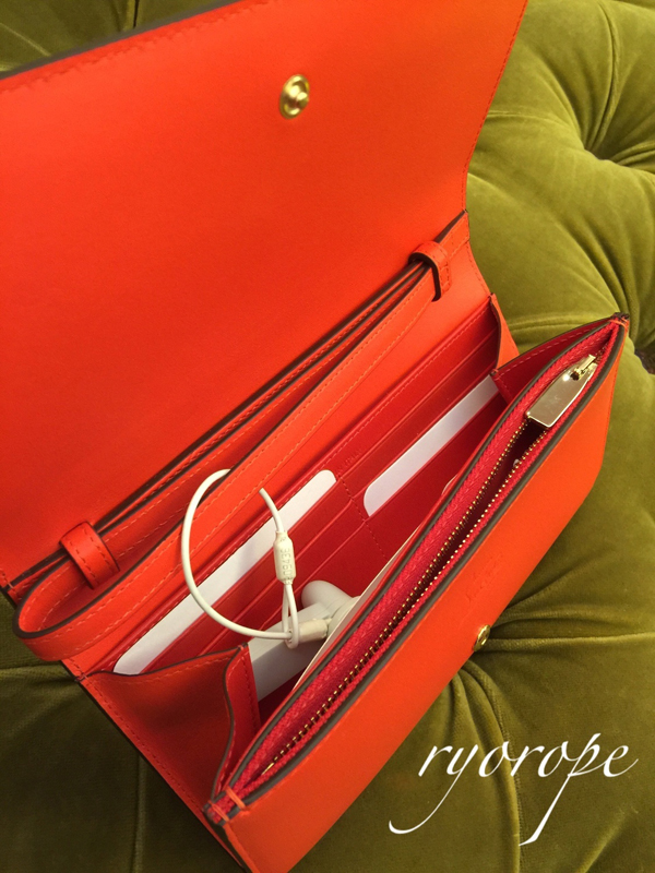 ★SALE★【ルブタン 財布 コピー】Macaron Flap 長財布 (Capucine / Gold)