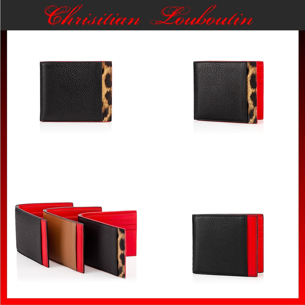 安心国内発送 Christian Louboutinクリスチャンルブタン財布スーパーコピー Kaspero Clip 財布