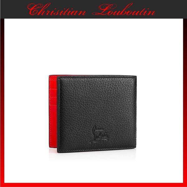 安心国内発送 Christian Louboutinクリスチャンルブタン財布スーパーコピー Kaspero Clip 財布