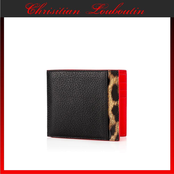 安心国内発送 Christian Louboutinクリスチャンルブタン財布スーパーコピー Kaspero Clip 財布