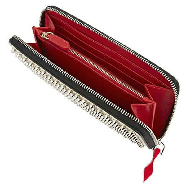 クリスチャンルブタン財布スーパーコピー☆関税送料込☆新入荷☆ルブタン☆プラチナシルバー長財布☆