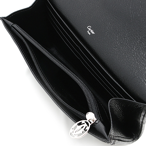 カルティエ Cartier 長財布 マルチェロ ブラック L3001295 メンズ レディース