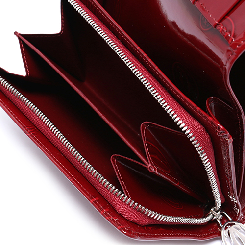 カルティエ Cartier 二つ折財布 ハッピーバースデイ ボルドー L3000347 レディース 