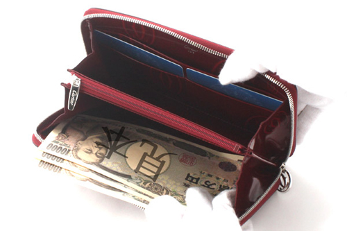 カルティエ Cartier 長財布 ハッピーバースデイ ボルドー L3000721 レディース