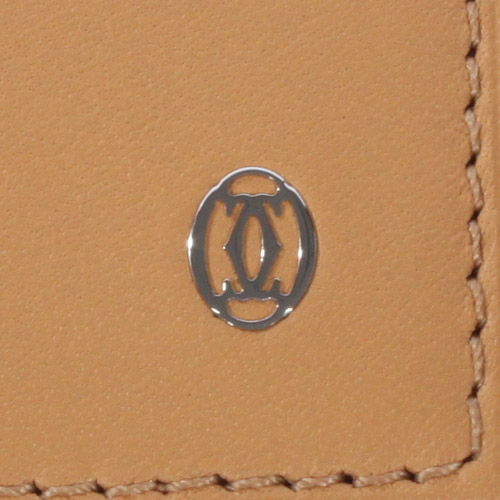 カルティエ Cartier 二つ折財布 パシャ ベージュ L3000970
