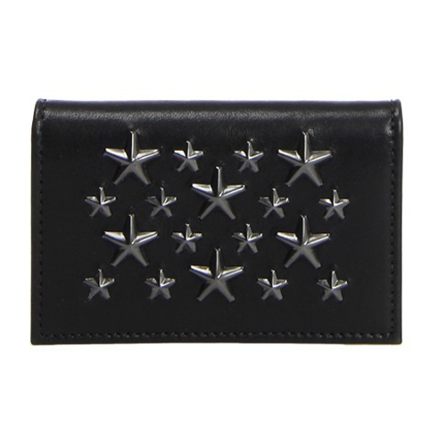 ジミーチュウ財布スーパーコピー Jimmy Choo/スタッズ カードケース gunmetal jimmychoo37