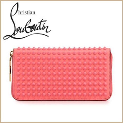 最新カラー ルブタン 財布 コピー Christian Louboutin PANETTONE SPIKES 財布