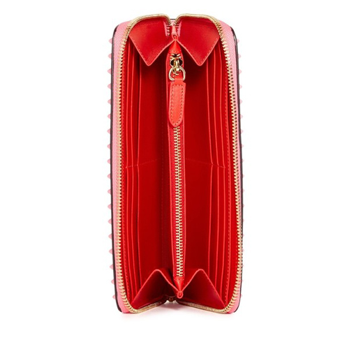 最新カラー ルブタン 財布 コピー Christian Louboutin PANETTONE SPIKES 財布