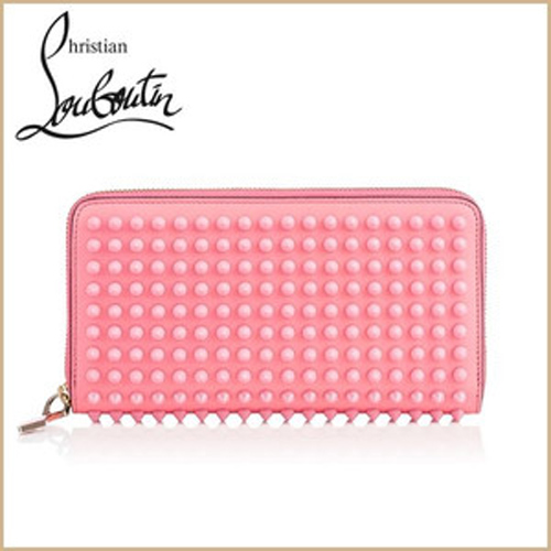 ルブタン 財布 コピー Christian Louboutin PANETTONE SPIKES 財布 レディース 