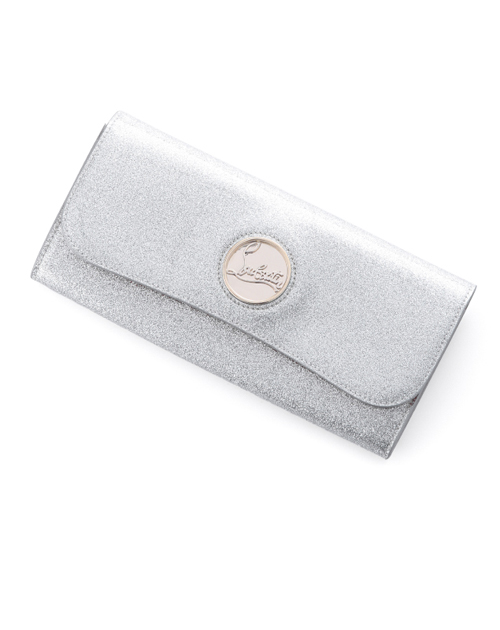 クリスチャン ルブタン 財布 コピー 二つ折り長財布RIVIERA LONG WALLET GLITTER MINI 1145106 SV20