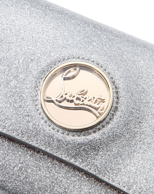クリスチャン ルブタン 財布 コピー 二つ折り長財布RIVIERA LONG WALLET GLITTER MINI 1145106 SV20