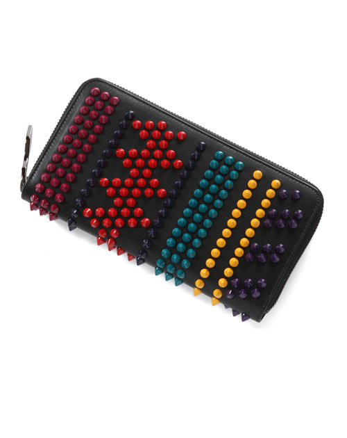 クリスチャン ルブタン 財布 コピー　14/15年秋冬新作カーフスキン ラウンドファスナー長財布3145073 M105