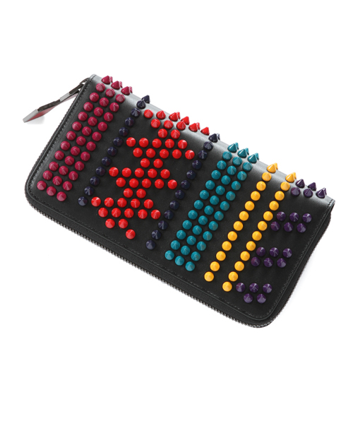 クリスチャン ルブタン 財布 コピー　14/15年秋冬新作カーフスキン ラウンドファスナー長財布3145073 M105