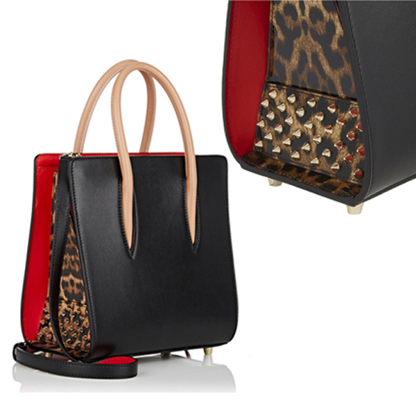 関税・送料込 LOUBOUTIN クリスチャンルブタンバッグスーパーコピー Paloma Small Spiked トート