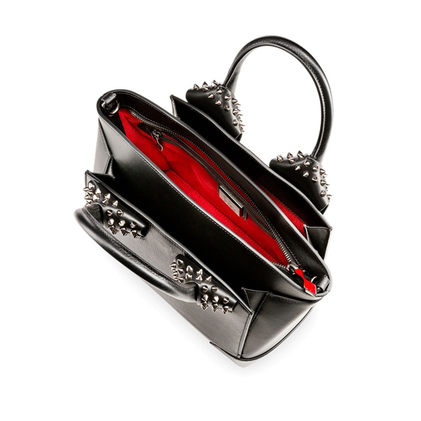 【Christian Louboutinクリスチャンルブタンバッグスーパーコピー】Eloise Small Two Handle Bag/Black