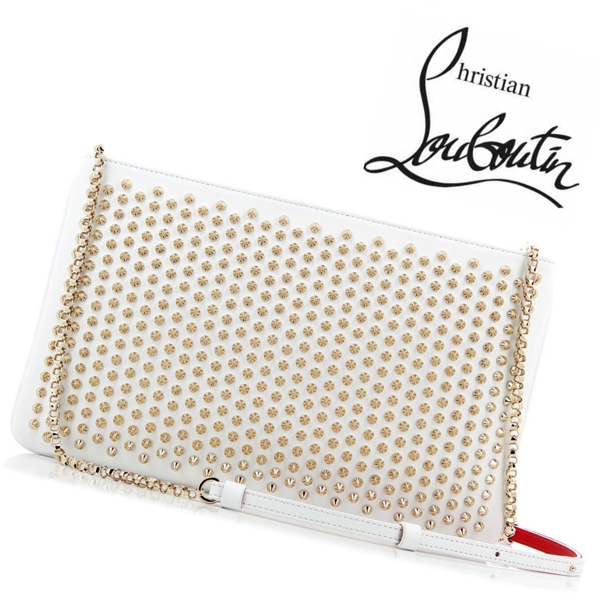 【Christian Louboutin】クリスチャンルブタンバッグスーパーコピー LOUBIPOSH SPIKES CLUTCH