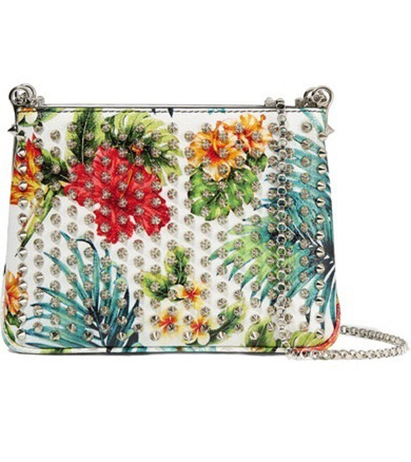 国内発 | クリスチャンルブタンバッグスーパーコピー ♥ Triloubi Small Spikes Chain Bag