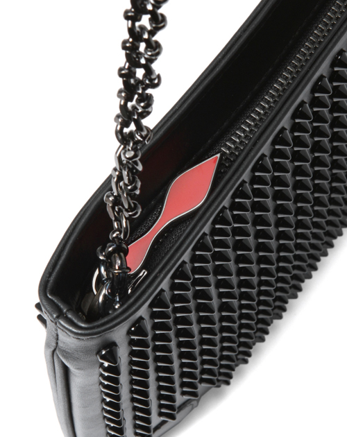 クリスチャン ルブタン 財布 コピー　ショルダー付 クラッチバッグLOUBIPOSH CLUTCH CALF PARIS/SPIKES 3120508 CM53