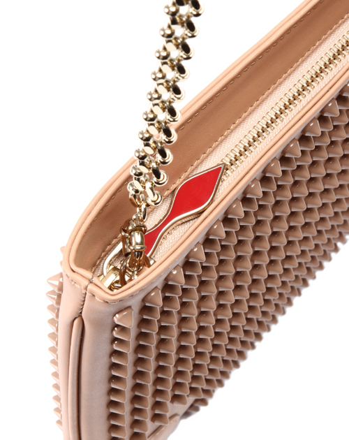 クリスチャン ルブタン 財布 コピー ショルダー付 クラッチバッグLOUBIPOSH CLUTCH CALF PARIS/SPIKES 3120508 BG4W