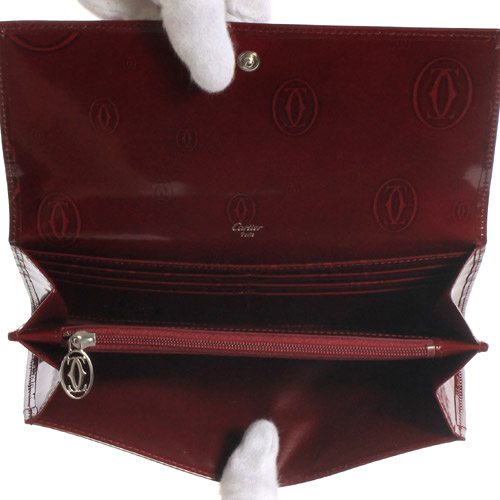 カルティエ スーパーコピー Cartier 長財布 ハッピーバースデイ ボルドー L3001281