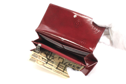 カルティエ スーパーコピー Cartier 長財布 ハッピーバースデイ ボルドー L3001281