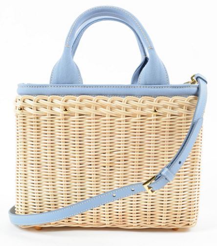 大人気プラダ★MIDOLLINO カナパ カゴバッグ★関税送料込