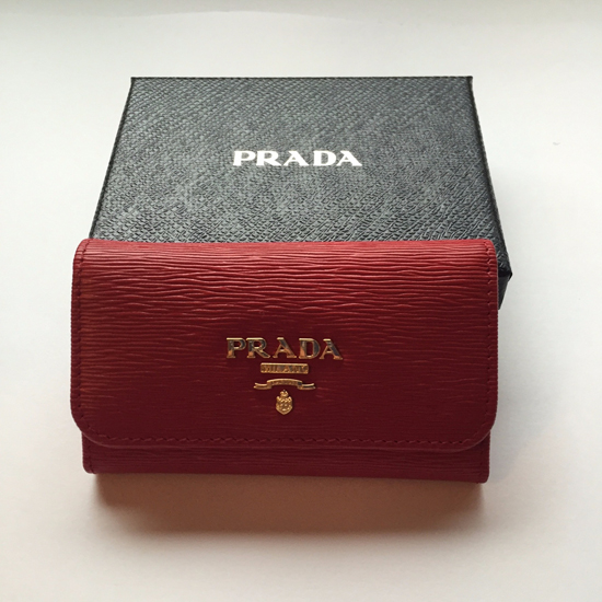 【大人気・完売続出】PRADA VITELLOMOVE★6連キーケース★キーホルダー