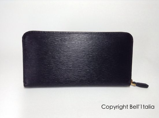 PRADA☆1M0506☆VITELLOMOVEラウンドジップ長財布