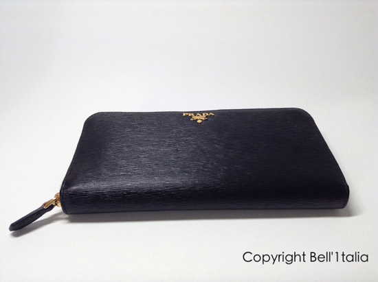 PRADA☆1M0506☆VITELLOMOVEラウンドジップ長財布