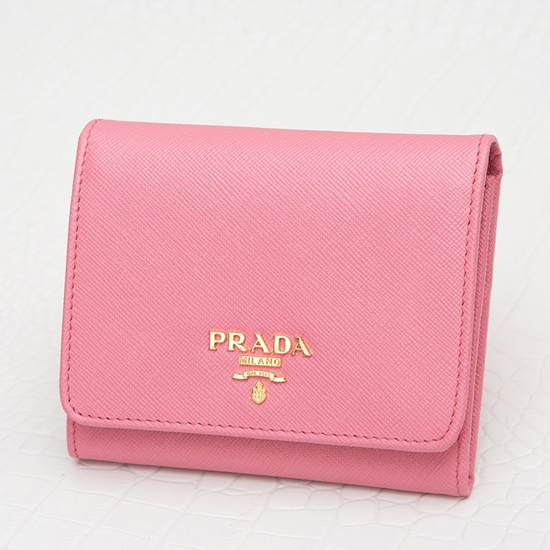 【国内発送】PRADA サフィアーノ 三つ折財布 コンパクト 1MH176