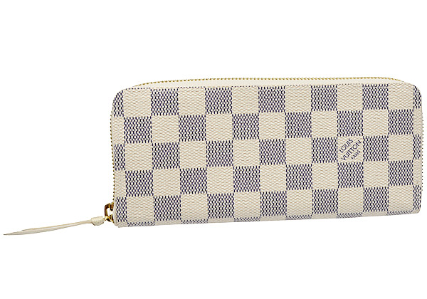 ルイヴィトン スーパーコピー LOUIS VUITTON 長財布 レディース ラウンドファスナー ポルトフォイユ・クレマンス ダミエ アズール N61210