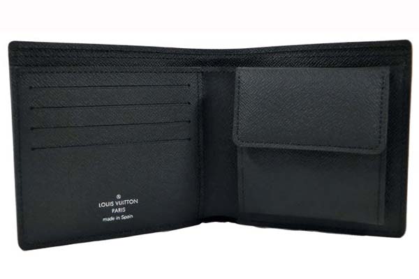 ルイヴィトンスーパーコピー エピ メンズ 二つ折り 小銭入れ付き財布 ポルトフォイユ・マルコ ノワール LV M60612