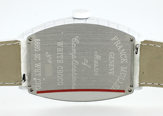 フランクミュラー トノウカーベックス ホワイトクロコ 8880SC WHT CRO