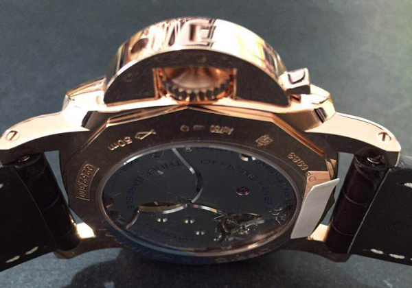 パネライ ルミノールマリーナ１９５０ ８デイズ ＧＭＴ オロロッソ PAM00576