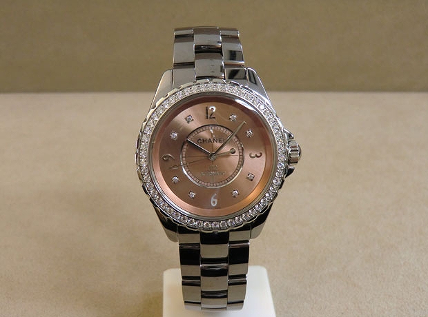 CHANEL　シャネル　J12　クロマティック　38　ダイヤモンドベゼル　H2564