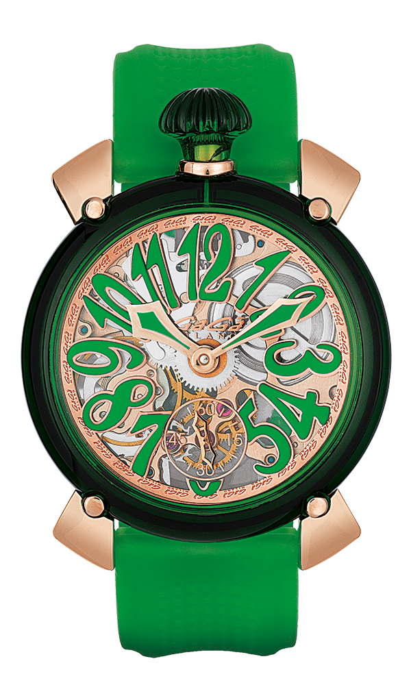 ガガミラノ マニュアーレ クリスタル 48mm 6091.01
