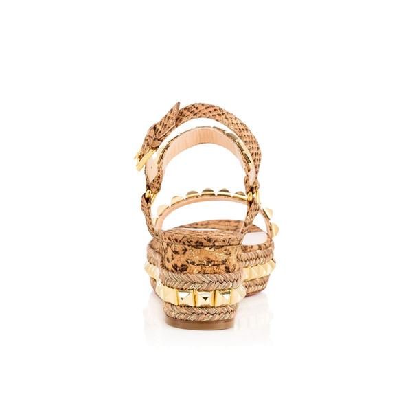 2016新色 ルブタン 靴 コピー CHRISTIAN LOUBOUTIN ★ Cataclou Cork Ecorce 60mm【大人気】
