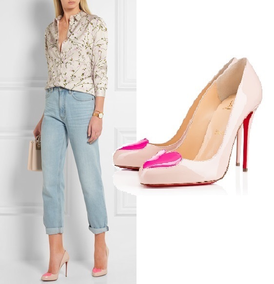 2016新色 ルブタン 靴 コピー CHRISTIAN LOUBOUTIN Doracora 100 patent