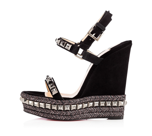 2016新色 【Christian Louboutin】ルブタン 靴 コピー Cataclou Suede 140 mm/ Black