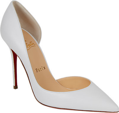 2016新作 結婚式にも!ルブタン 靴 コピー【Christian Louboutin】IRIZA100mmホワイトパンプス