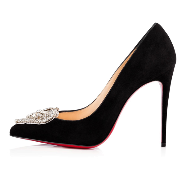 2016新作 ルブタン 靴 コピー Christian Louboutin 15AW限定 Cristacora 100mm Black