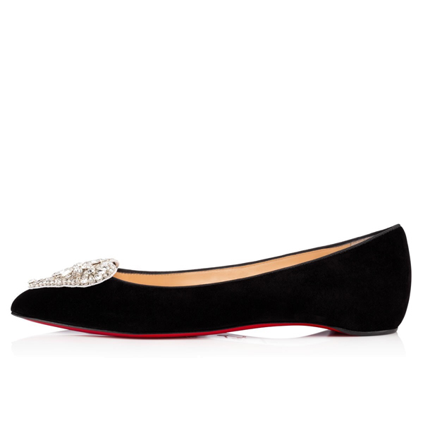 ルブタン 靴 コピー Christian Louboutin 16AW限定 Cristacora Flat Black